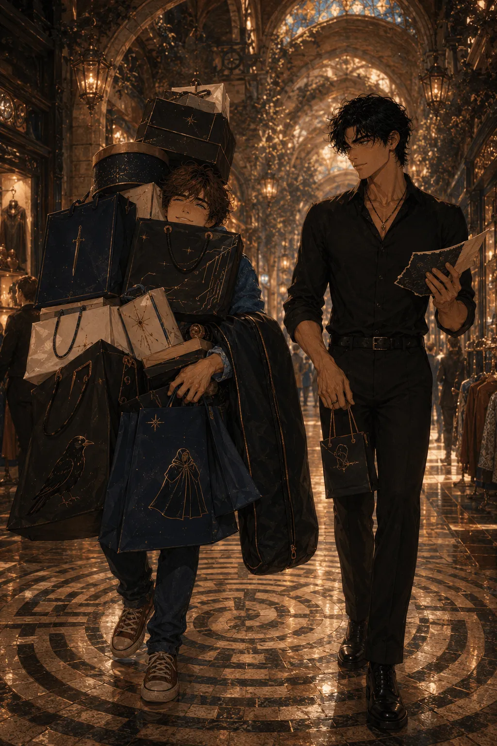 “Going shopping for the Gala - Arthur and Meridian” — shared by u/Fit_Fig5045 (image 4 of 4)
