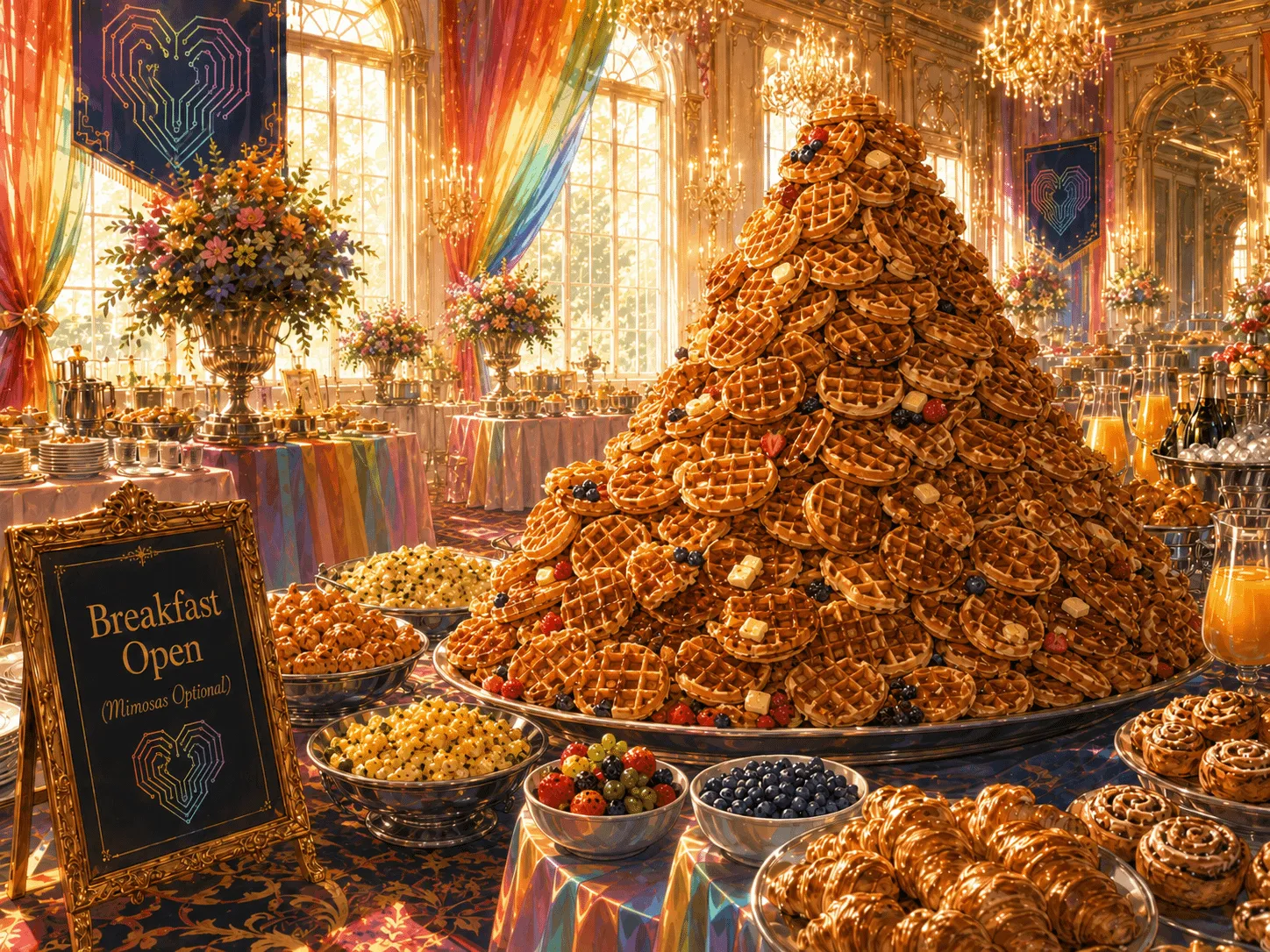 “The Waffles!!” — shared by u/MastaDon344 (image 1 of 2)