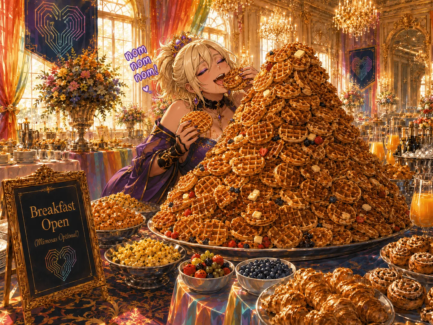 “The Waffles!!” — shared by u/MastaDon344 (image 2 of 2)
