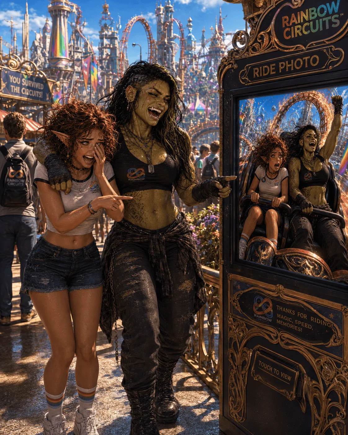 “Rest of day 2 at the theme park!” — shared by u/lash_and_ash (image 2 of 4)