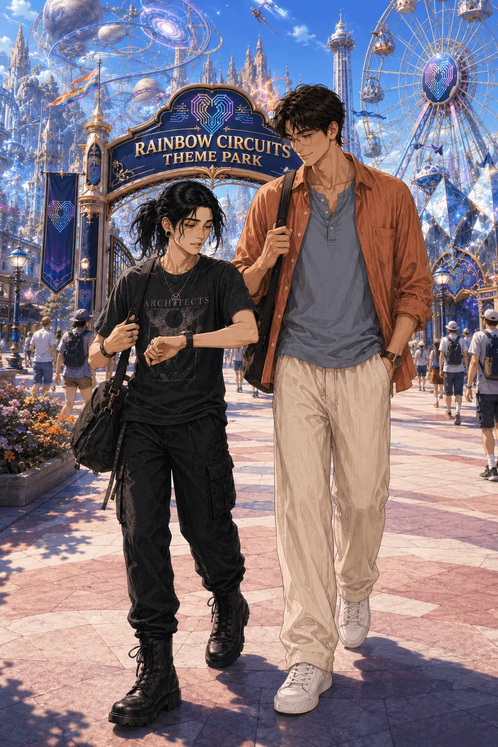 “2nd day <3 theme park” — shared by u/Safe-Strawberry3732 (image 1 of 4)