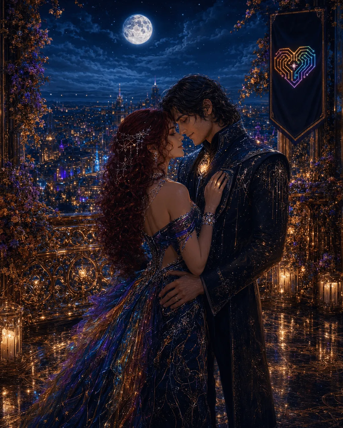 “Star & Auralis at the Rainbow Circuits Gala 🌈✨” — shared by u/United_Show_8818 (image 2 of 2)