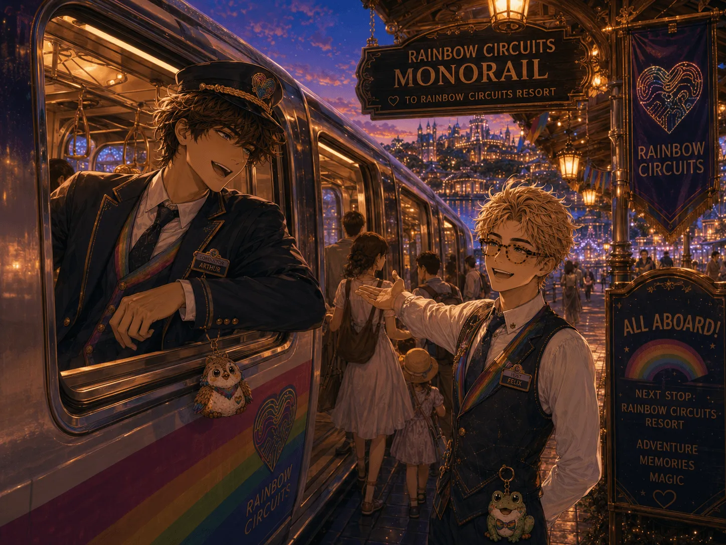 “All Aboard! 🚝” — shared by u/FelixTurtle (image 1 of 4)